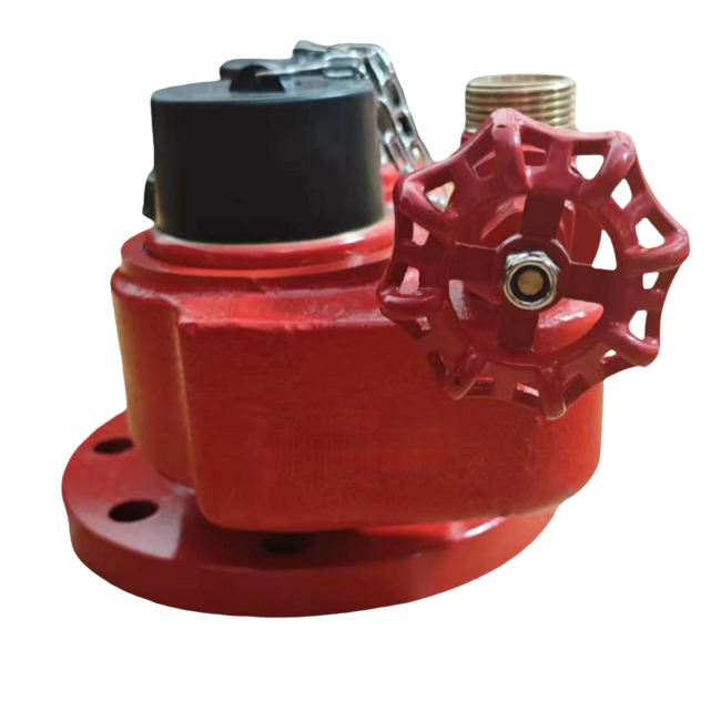Fire water collector, fire water pump adapter, fire department intet connector