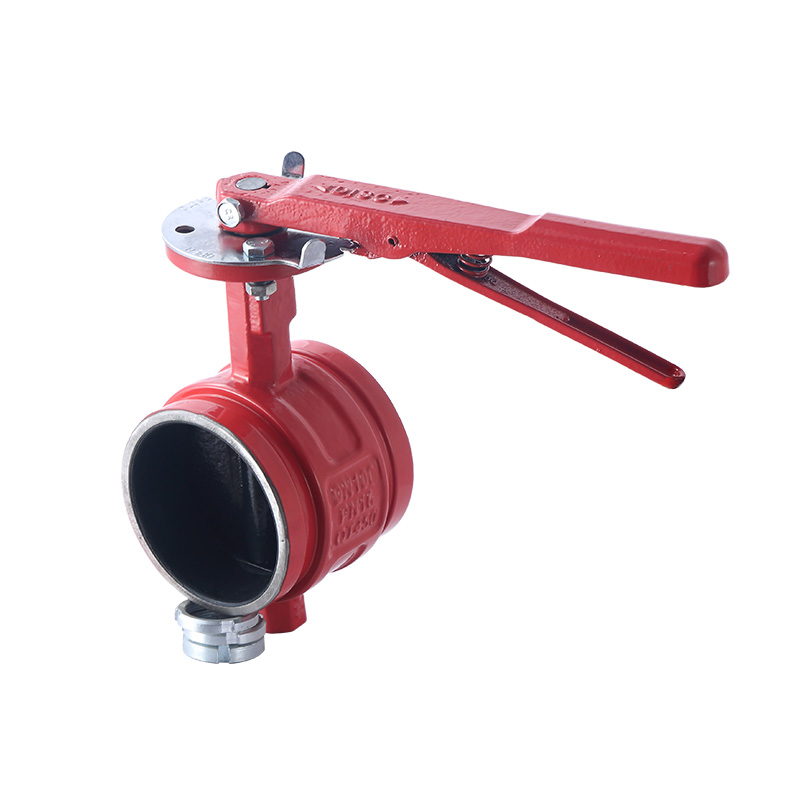 CE Certification Butterfly Valve Manual Operated Standard Port Size for Water/Air Media Normal/Low/M