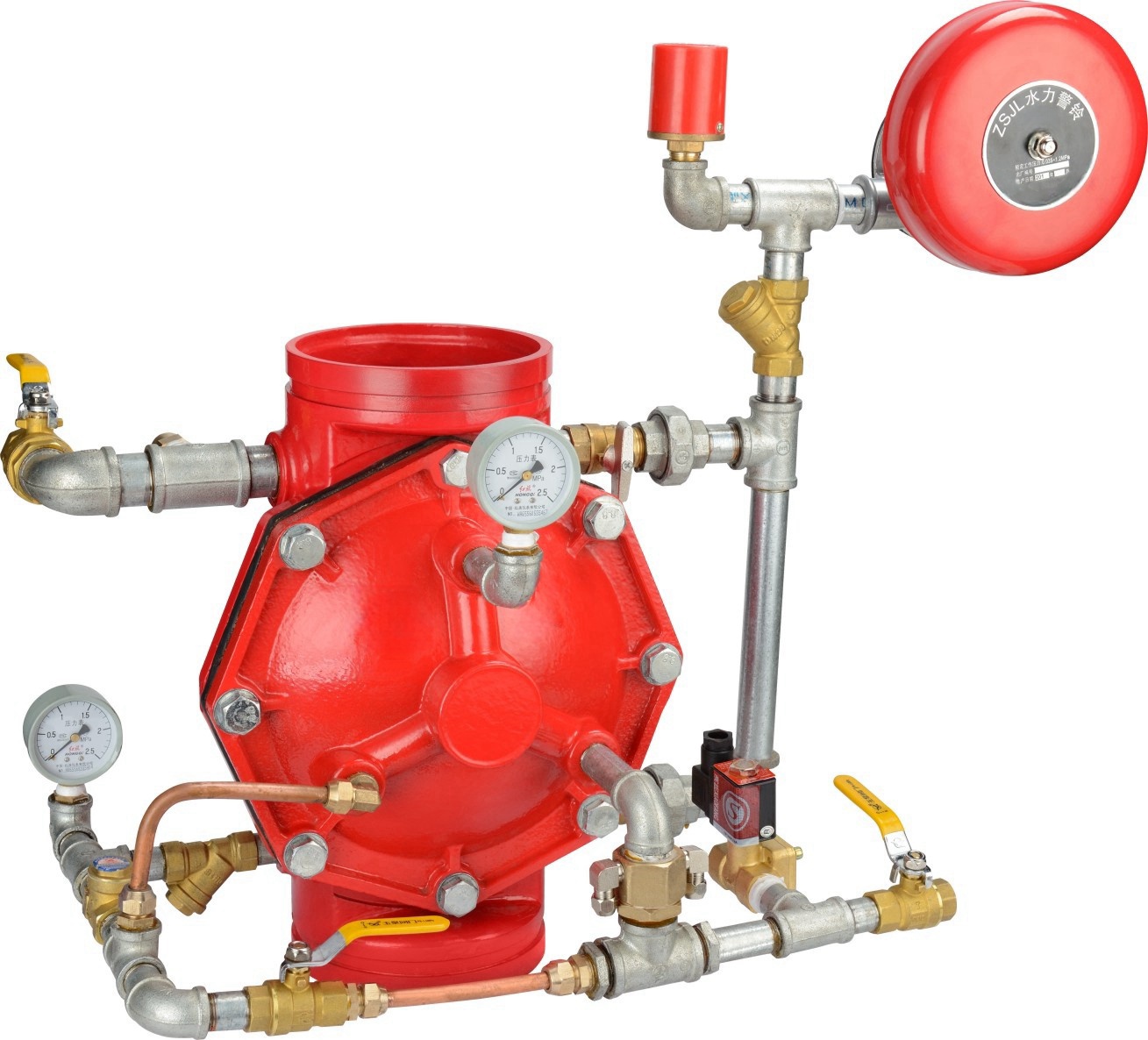 Flange Deluge Valve And Zsfm Pre-action Alarm System